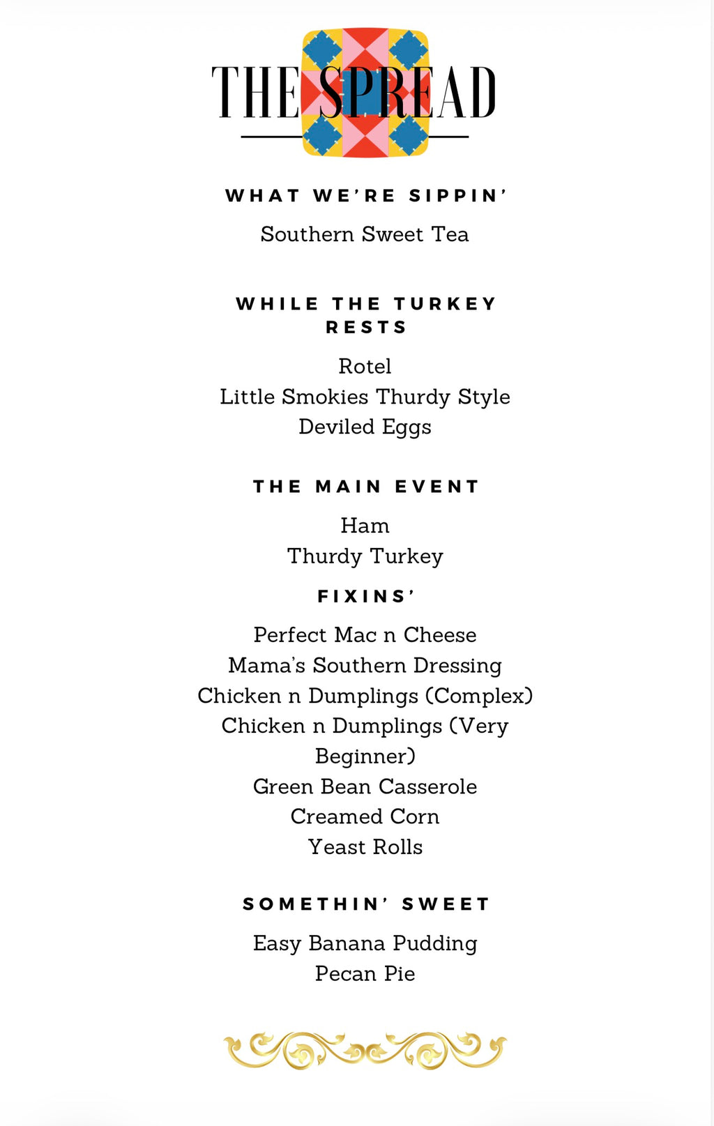 DIGITAL COOKBOOK: A Thurdy Thanksgiving